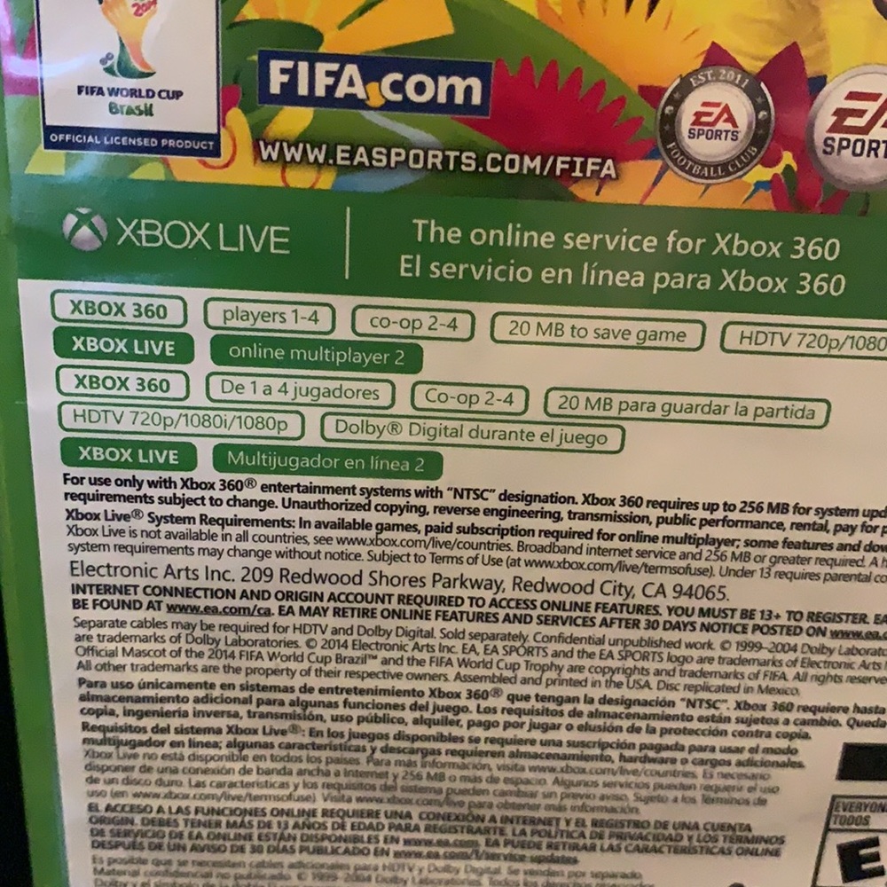 Xbox 360 2014 FIFA World Cup Brazil - Picture 4 of 4